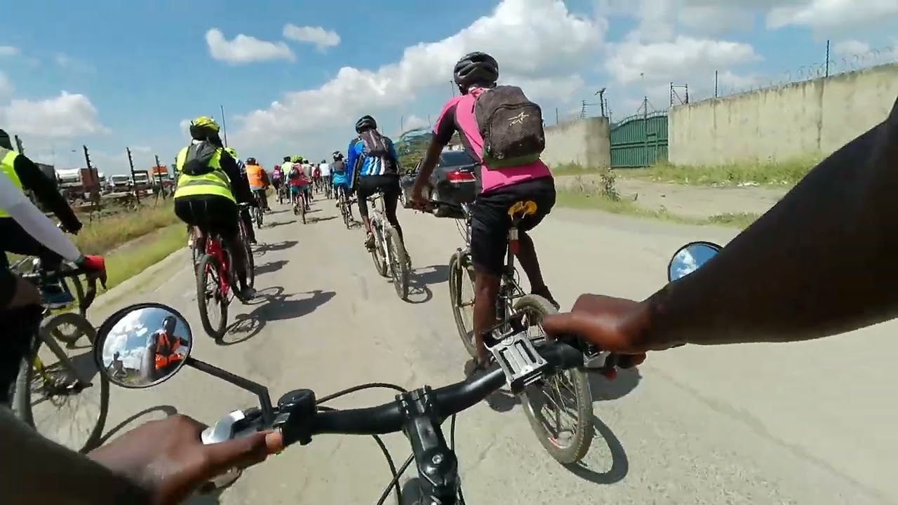 Critical Mass Group Cycling Ride Nov 2023 (Part 2 of 3) Nairobi Kenya Africa CBD