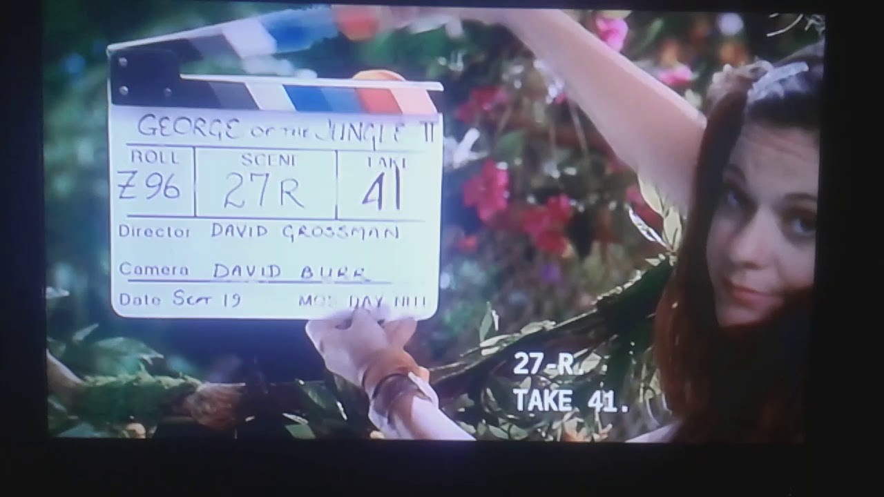 George of the jungle 2 bloopers.