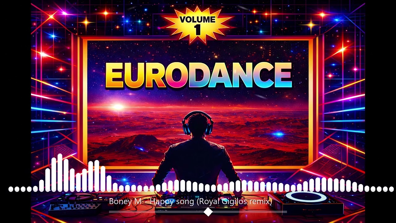 Boney M  - Happy song  remix  #eurodance #eurodance2026
