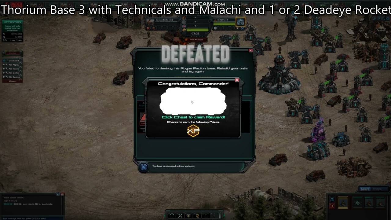 War Commander Event AFTERSHOCK