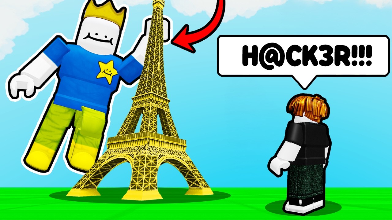 growing IMPOSSIBLE size in Roblox how big will you grow...