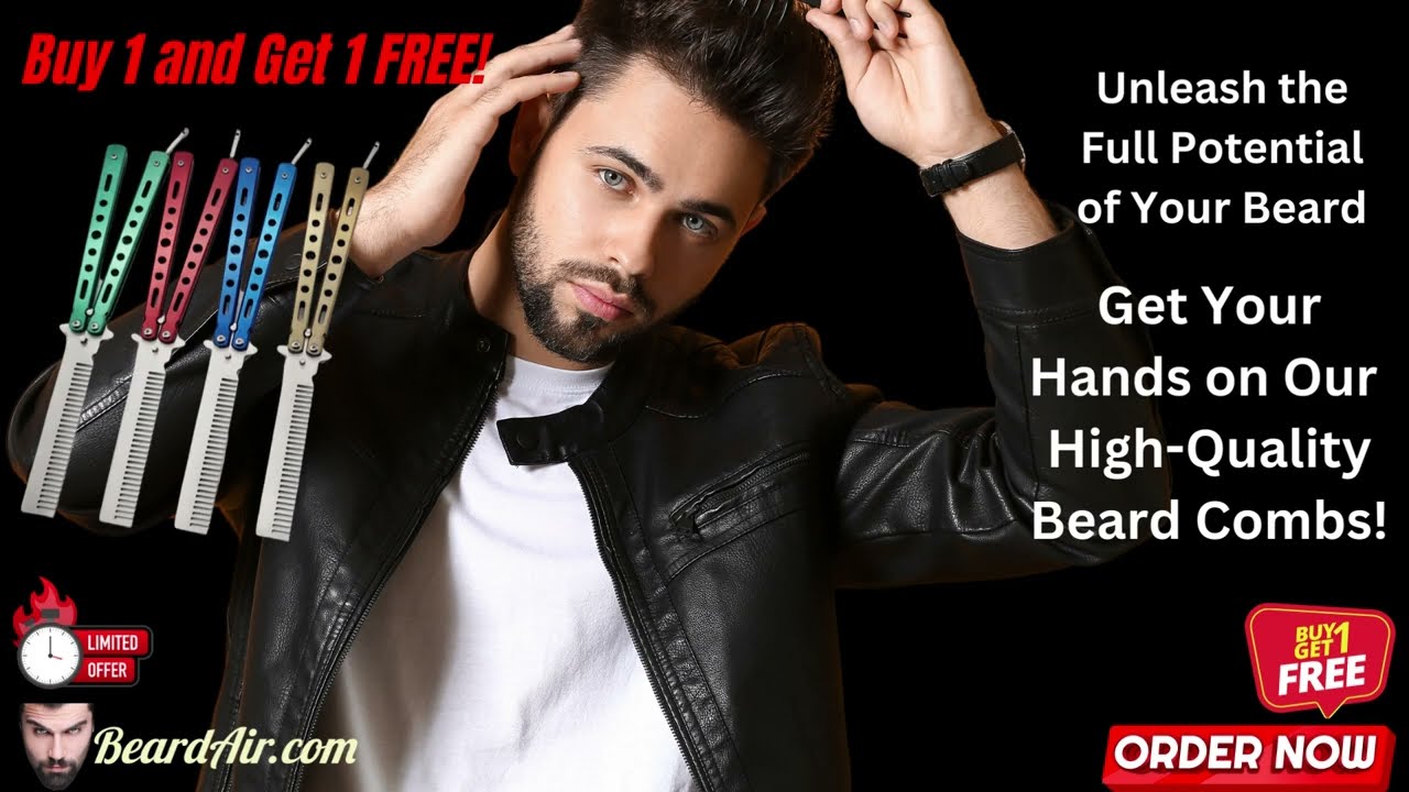 Master the Art of Flipping and Grooming with the Butterfly Comb Folding Tool at BeardAir.com
