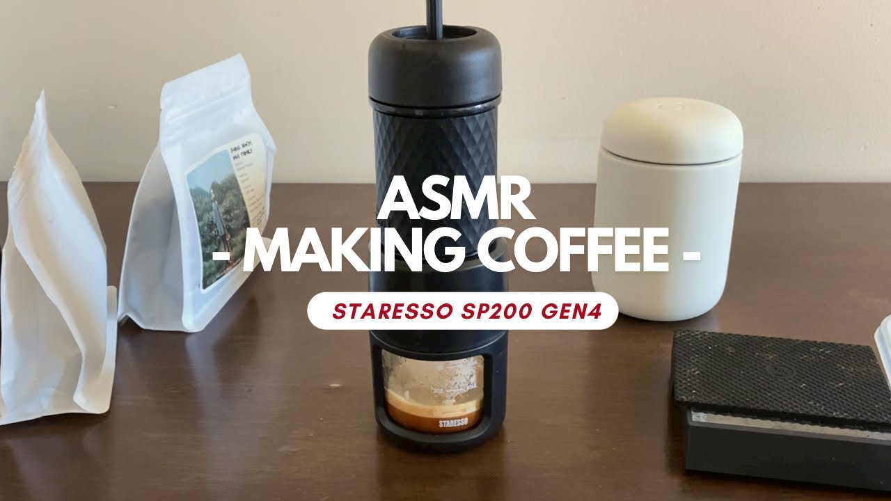 ASMR - Making Coffee with STARESSO SP200 Gen 4