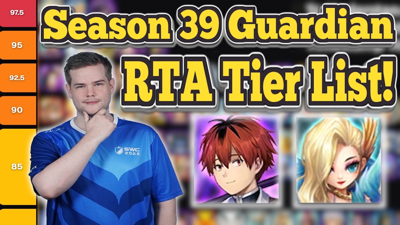 Season 39 Guardian RTA Tier List! By Seiishizo - Summoners War