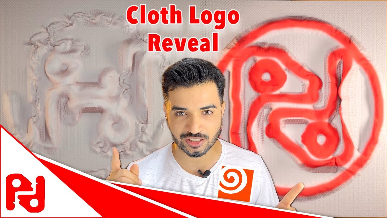 Amazing logo Reveal using Cloth Houdini 19.5
