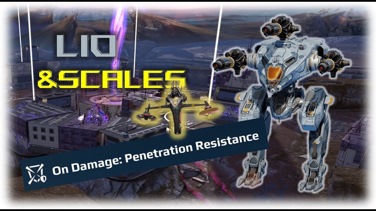 【WR】New Scales Drone Make LIO a Super Tank | War Robots