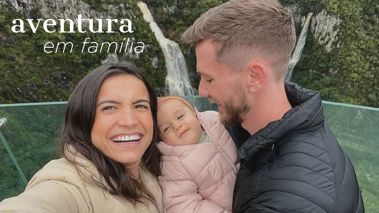 Tour pela cabana no meio do nada e passeios na chuva com a bebê em Urubici ❄️