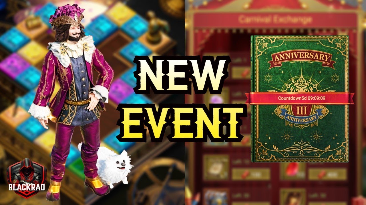 Carnival/Anniversary NEW EVENT and Journey to the stars - Rise of Castles Ice and Fire