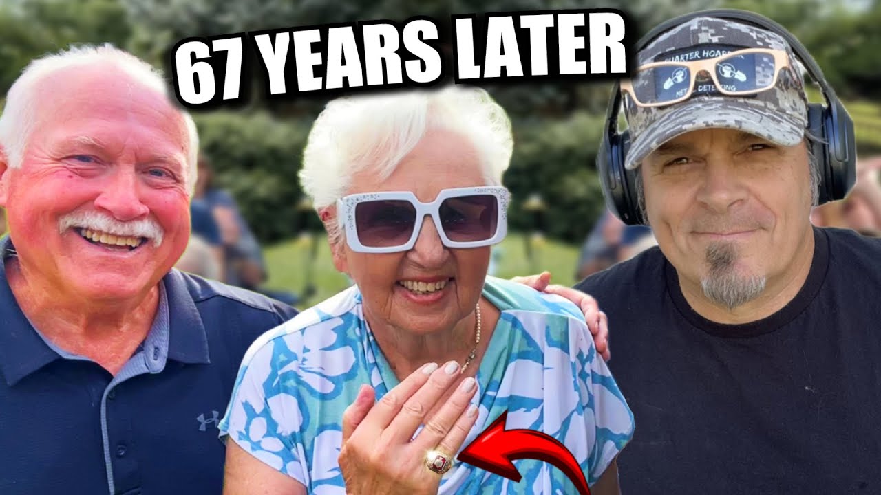 Она потеряла свое золотое кольцо 67 лет назад… И мы только что его вернули!