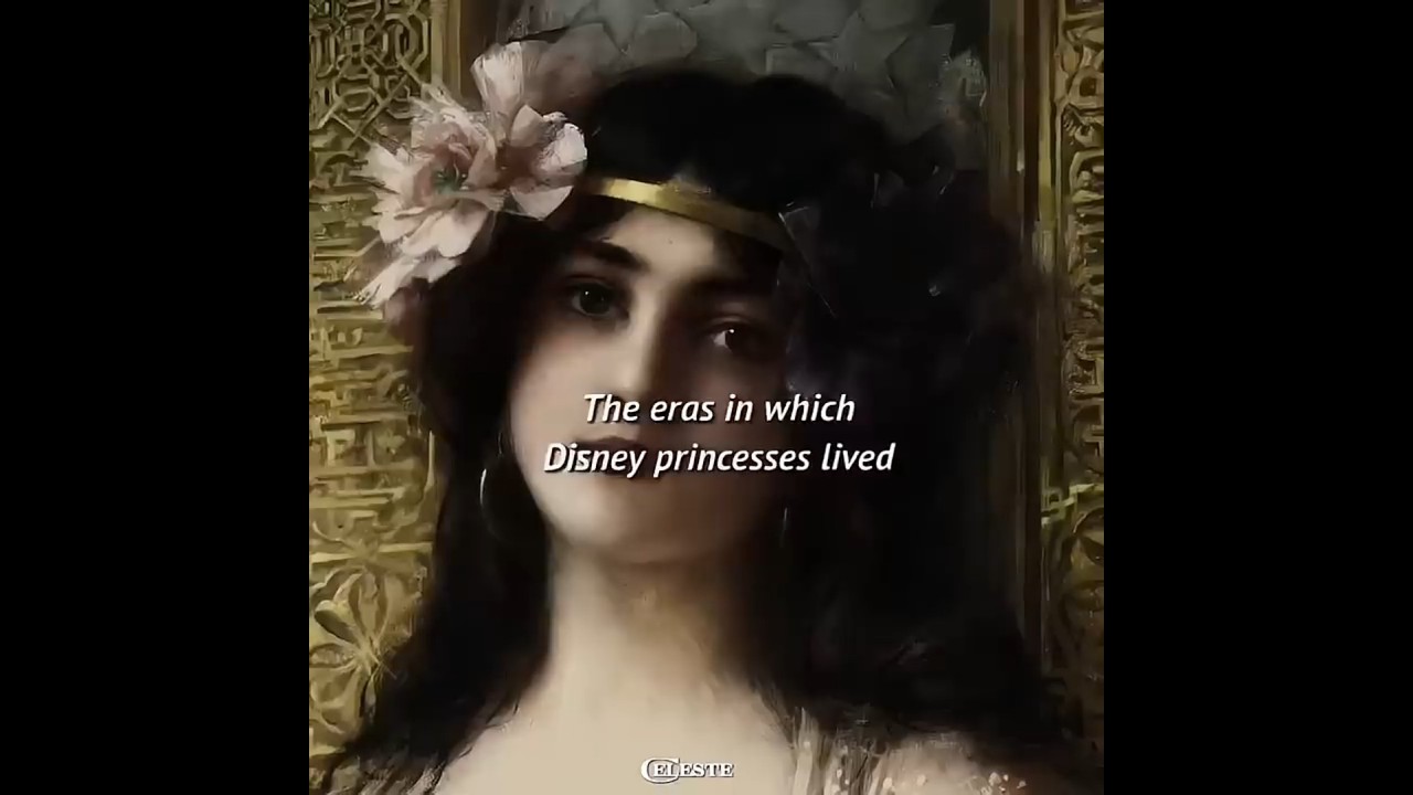 ꫂ᭪The Eras Disney Princesses Lived In✨ pt. 3 || #shorts #history