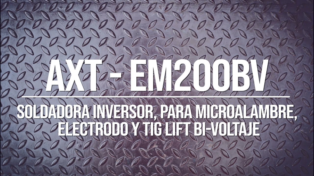 INVERSOR MULTIPROCESOS MMA/TIG LIFT/ MIG 200AMP AXTECH | AXTMP200