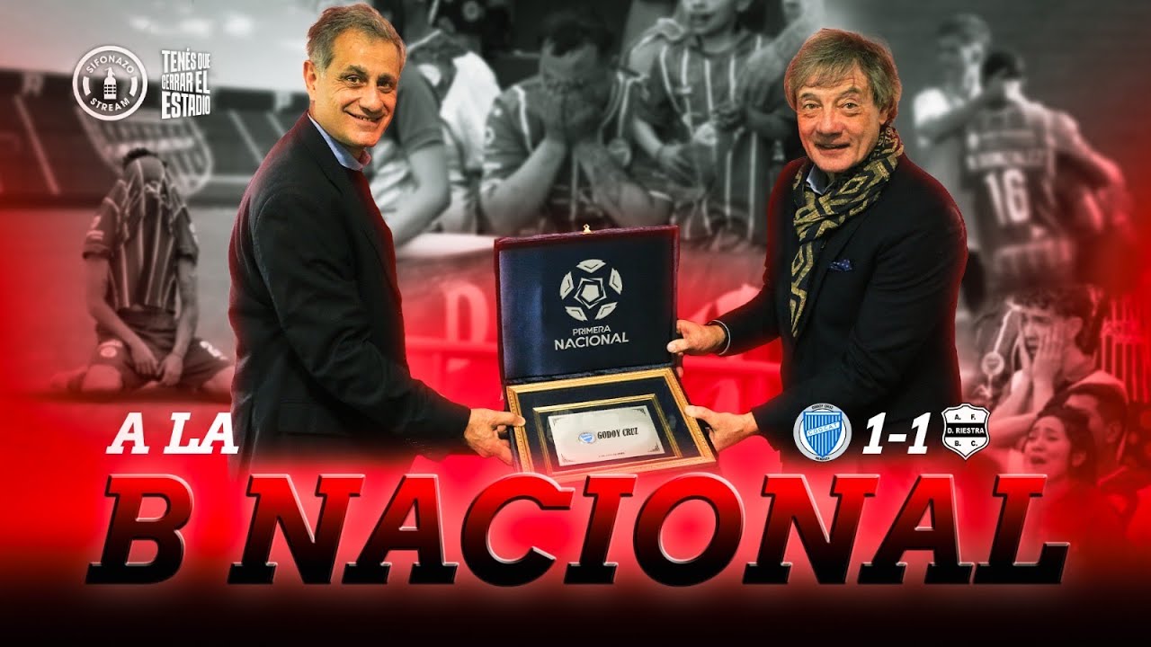 GODOY CRUZ DESCENDIÓ A LA B NACIONAL