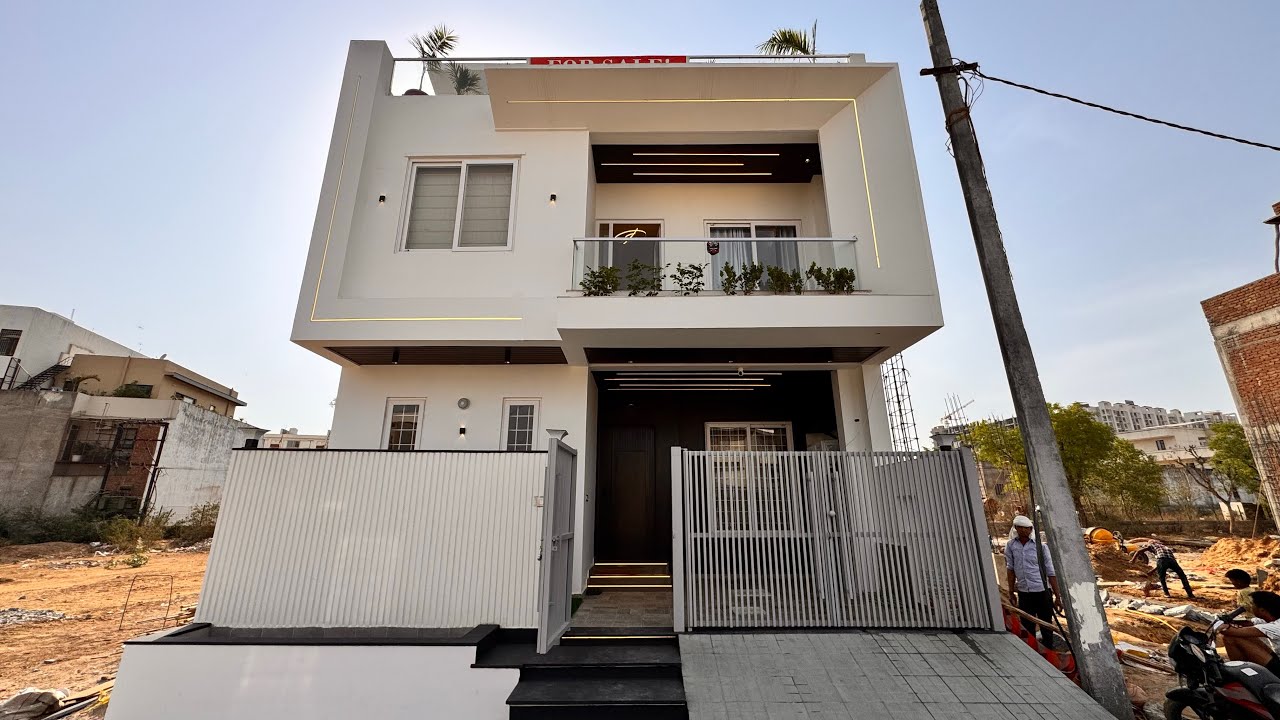 100 Gaj White House tour 💖 4bhk for sale ⭐️ east facing & fully furnished 🥰 Vaishali nagar Jaipur