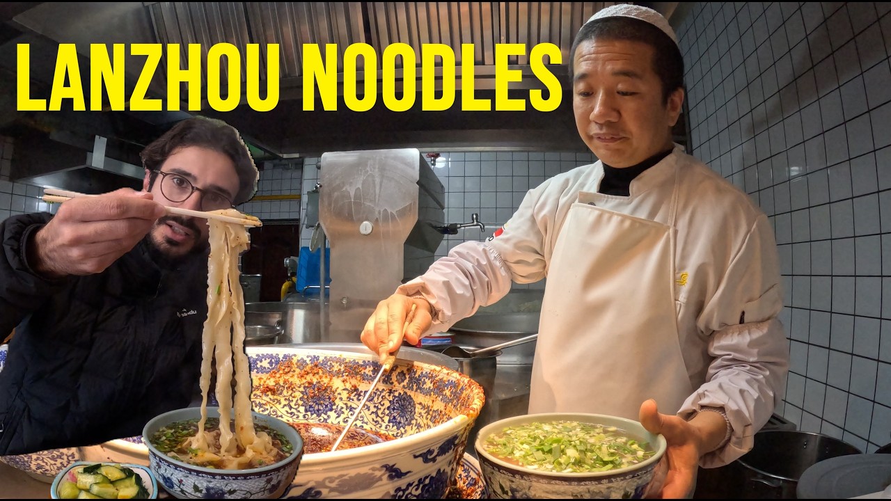 Searching for the REAL Lanzhou Beef Noodles in China: A Silk Road Journey