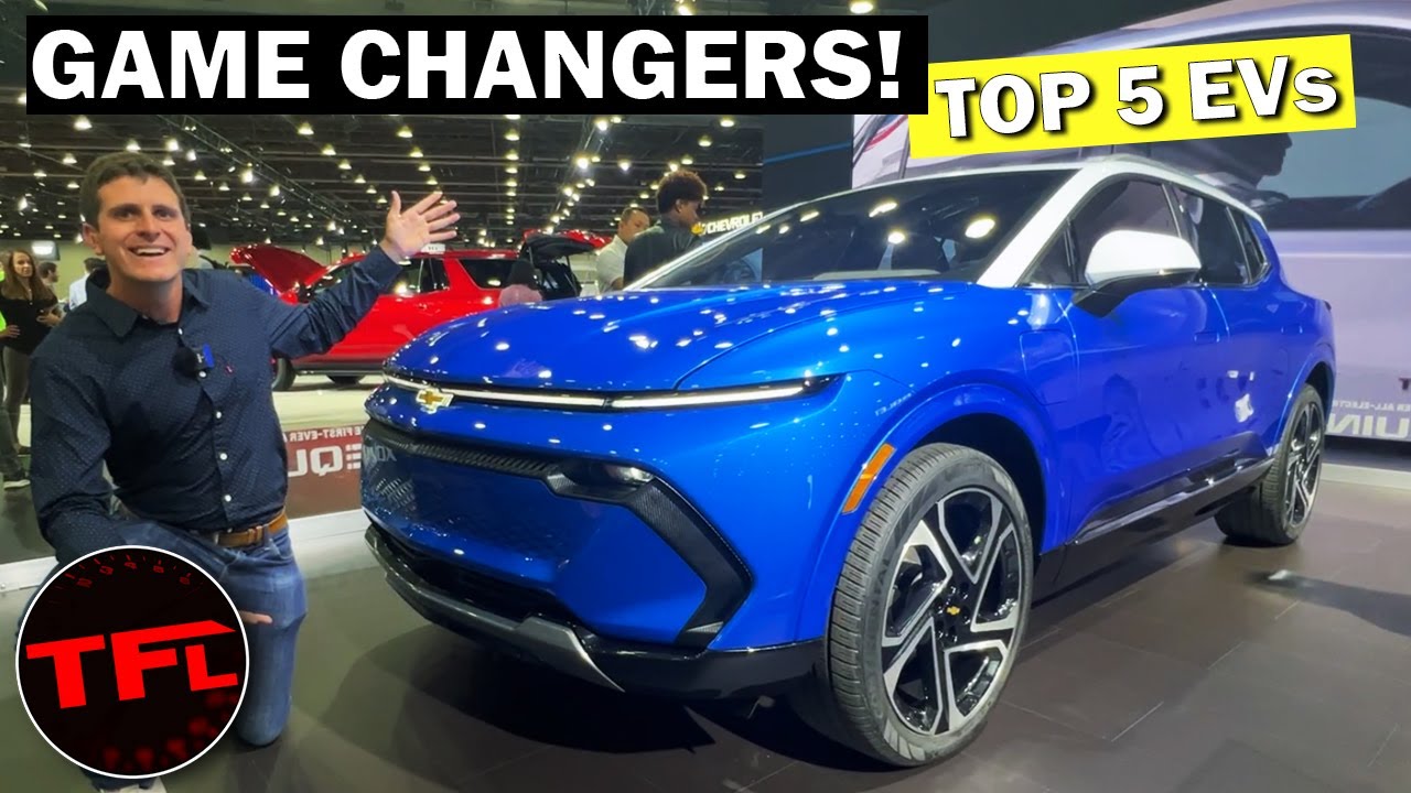 These Are the Top 5 Game Changing EVs at the 2022 Detroit Auto Show!
