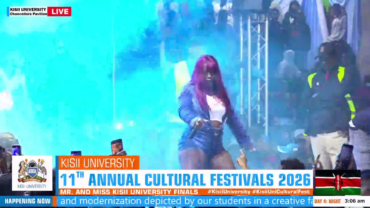 KISII UNIVERSITY 11TH CULTURAL FESTIVAL DAY 4 NIGHT [LIVE]