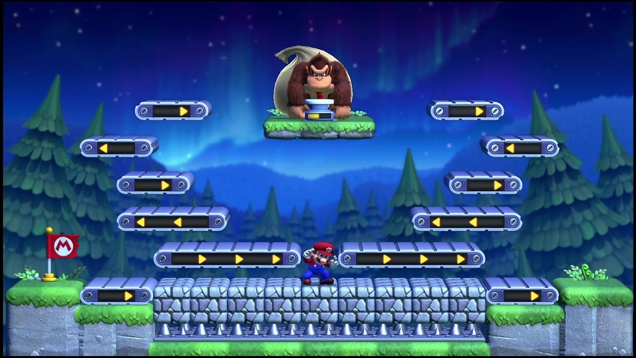 Mario vs Donkey Kong World 7+ Mystic Forest Plus on Nintendo Switch