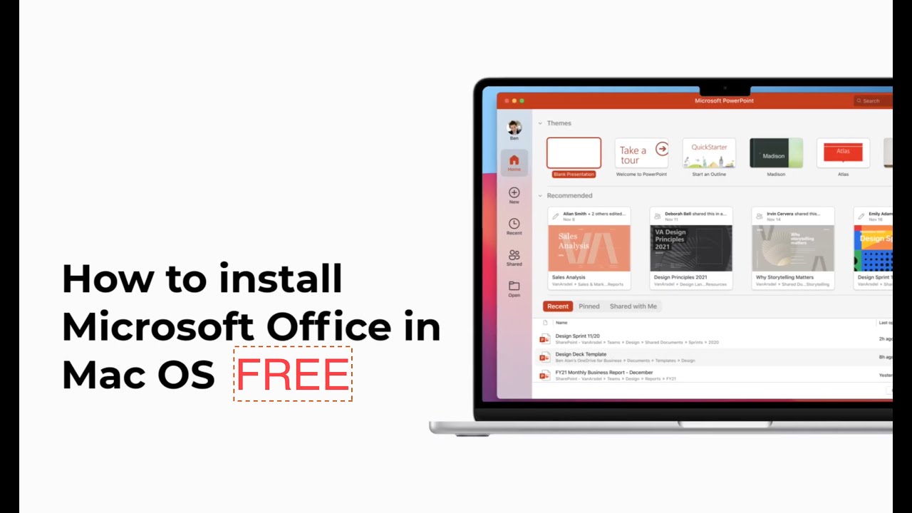 How to Install Microsoft Office on Mac 100% FREE