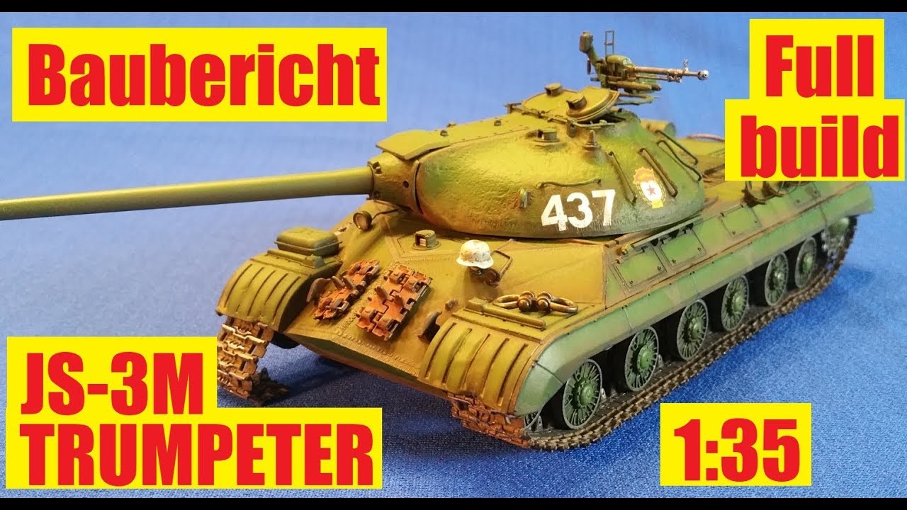 Baubericht / Full build IS-3 Soviet Heavy Tank / TRUMPETER 1:35