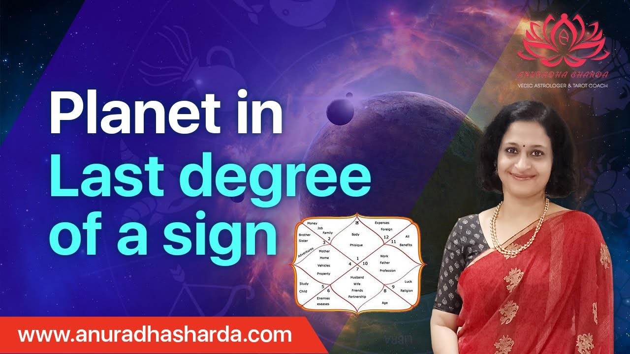 Planet in last Degree of a sign | Planet in higher degree | Degrees in astrology | Degree strength