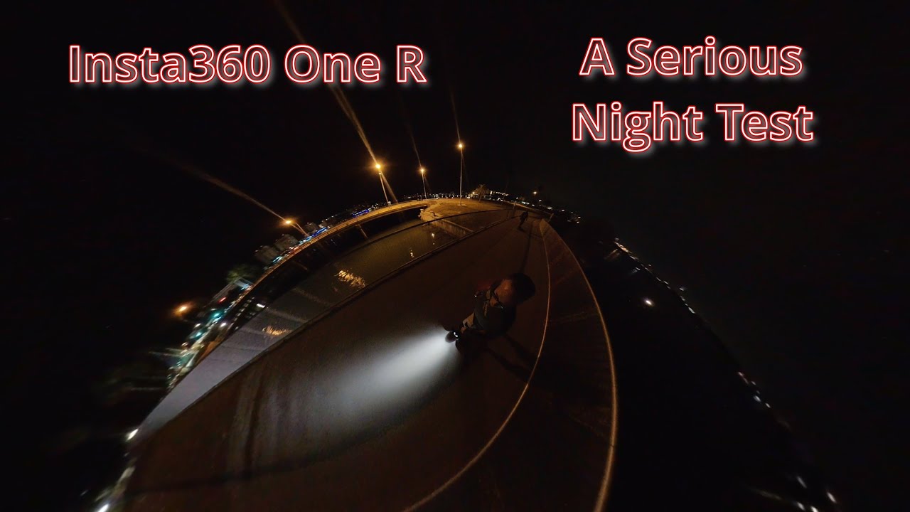 Unbelievable Results: Insta360 One R Night Ride