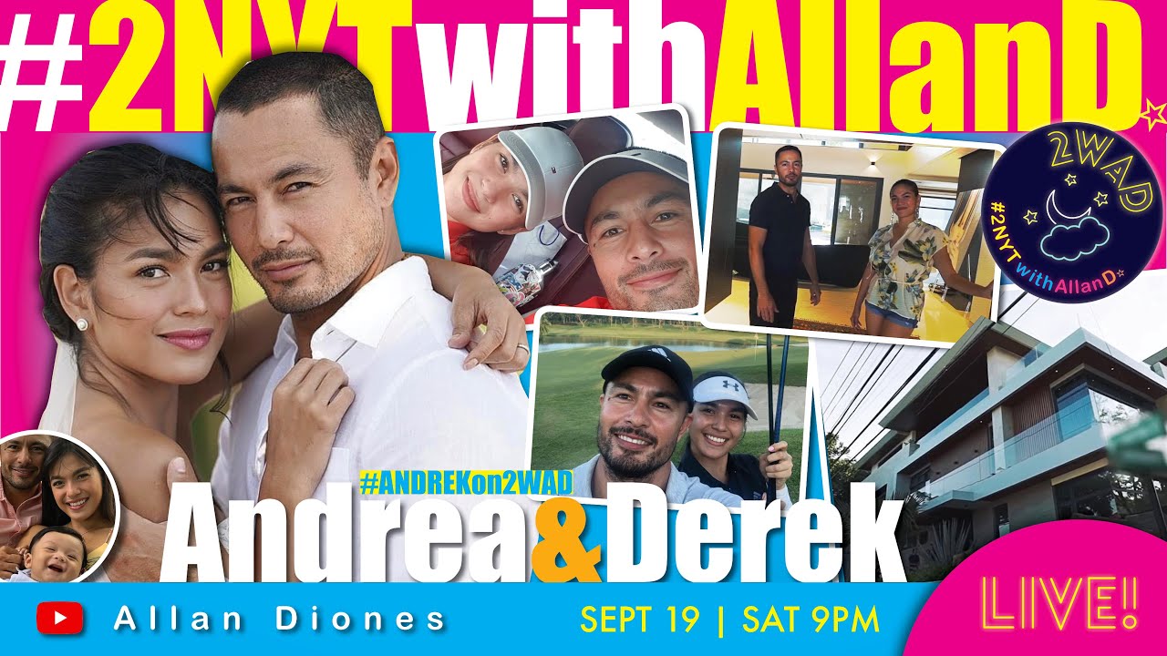 ANDREA & DEREK LIVE! on 2NYTwithAllanD | ANDREKon2WAD
