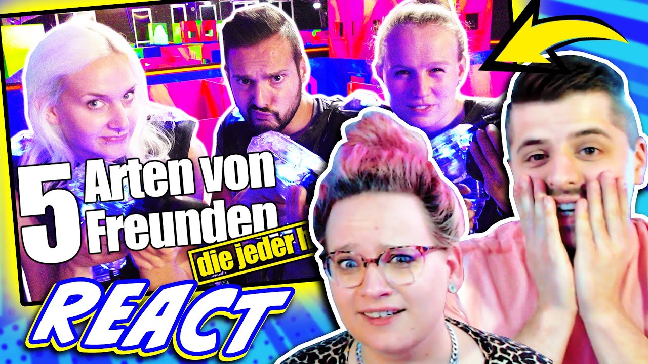 5 ARTEN VON FREUNDEN DIE JEDER HAT! Wir reagieren auf Spiel mit mir