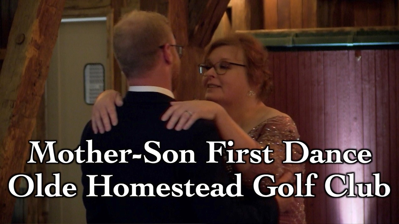 Andy's First Dance With His Mom At His Wedding!