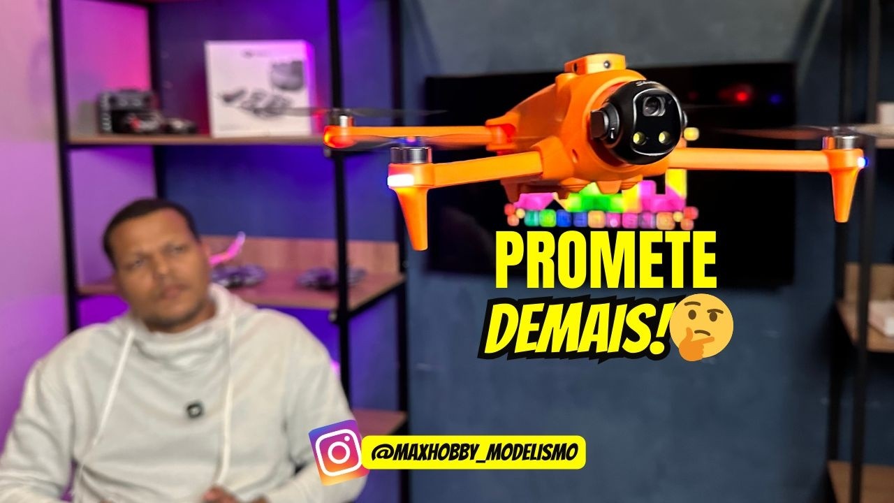 Drone de R$600 com GPS que parece DJI… será que presta? | AE20 Max