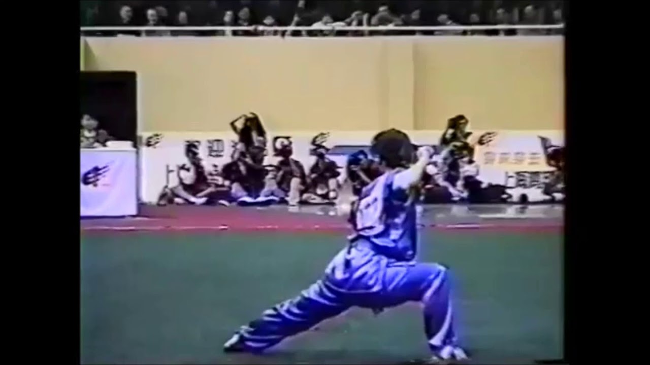 Qiangshu - 1st Set of International Compulsory Routines - Li Shuhong (李淑红) from Gansu.