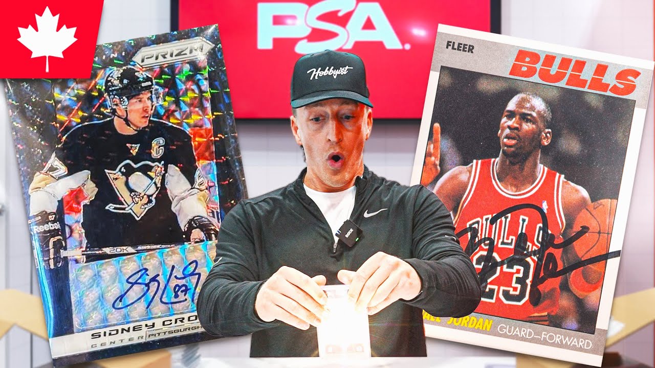 Представление карты PSA с призом в 100 000 долларов на выставке CRAZY Sports Card Expo в Торонто