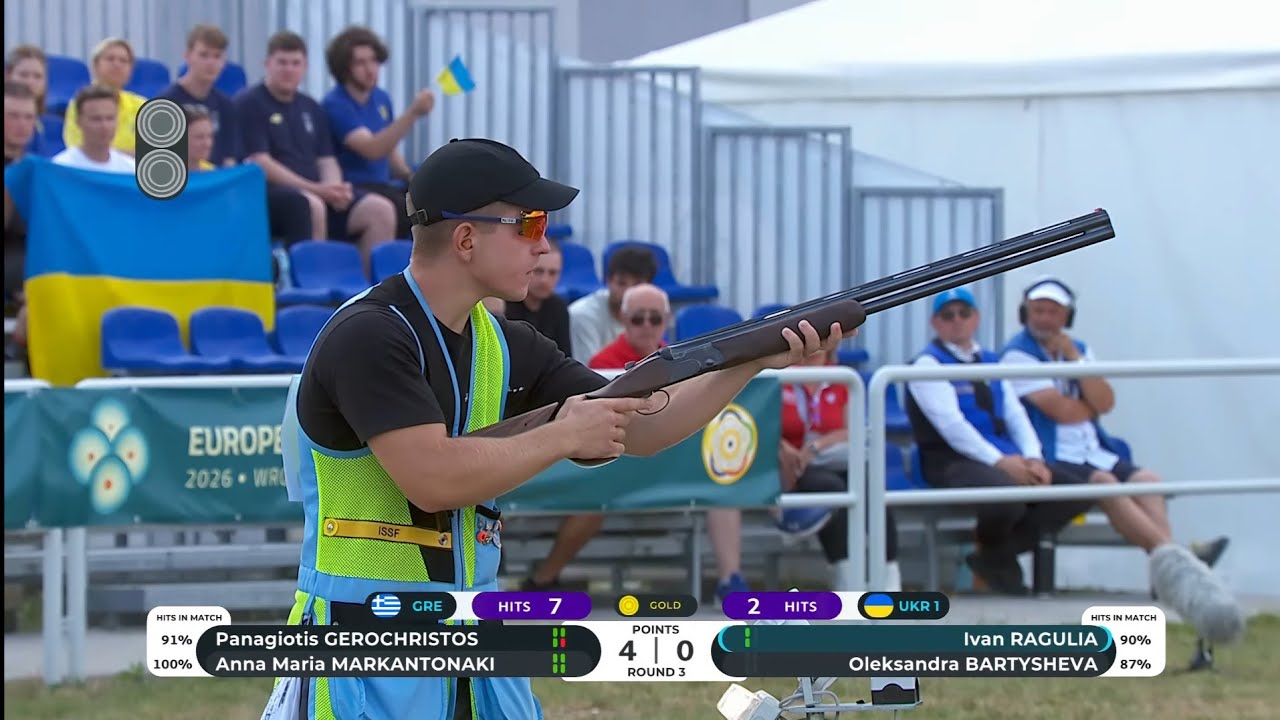Матч за золото, Чемпионат Европы 2026 среди юниоров (U23) в дисциплине скит (микст), Вроцлав, Польша