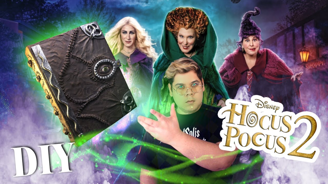 como hacer el libro de hocus pocus