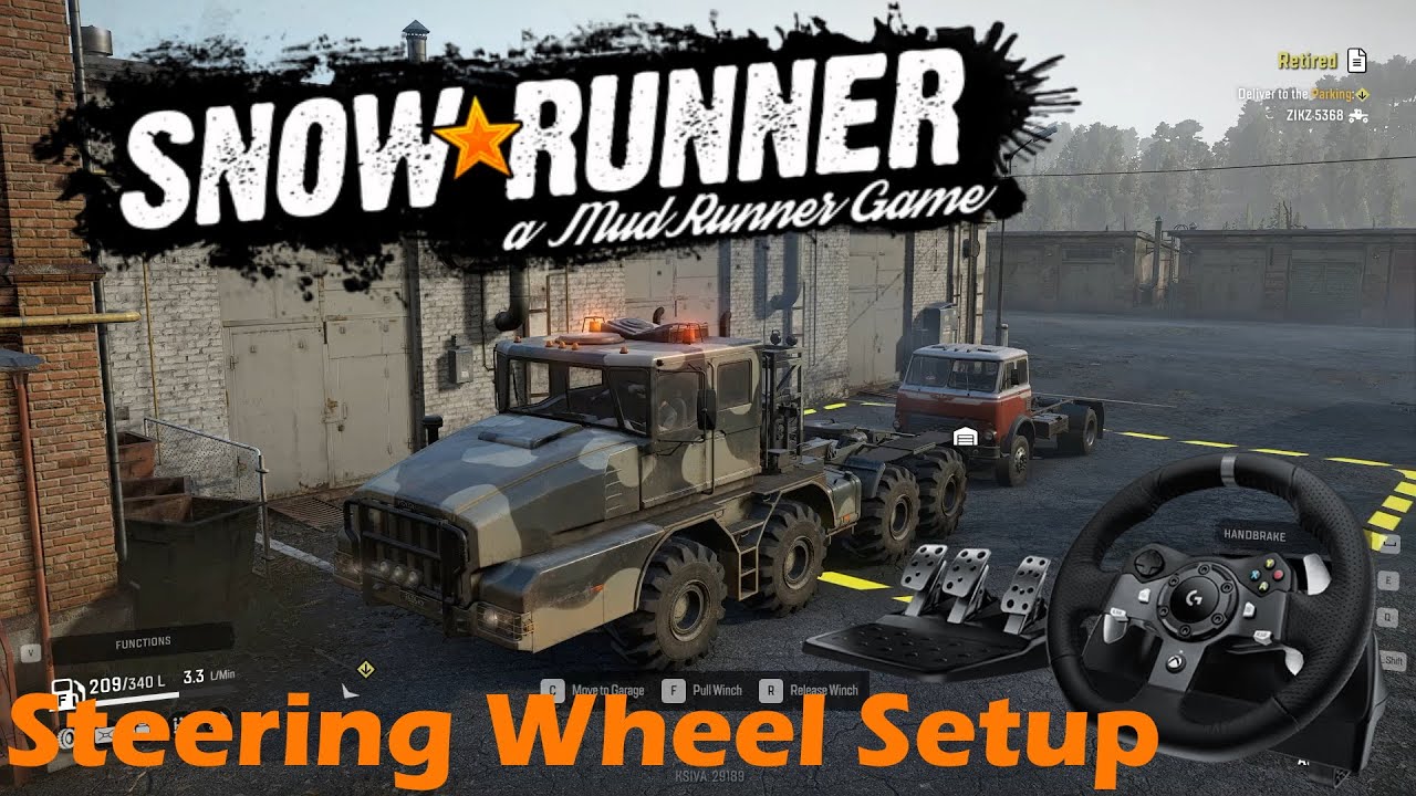 SnowRunner How To Use A Steering Wheel 2023