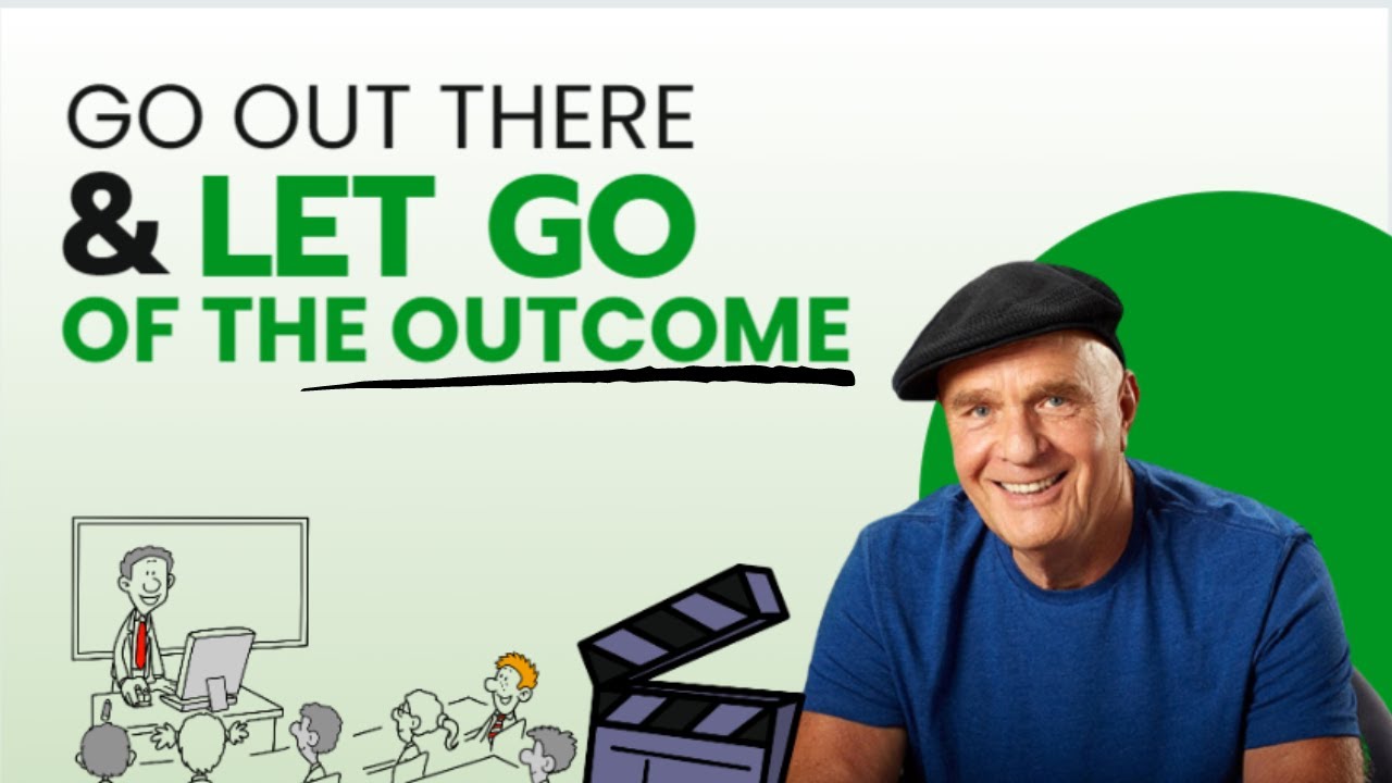 Wayne Dyer ~ Detach...& Just Watch. Let Go Of Your Attachment To The Outcome.