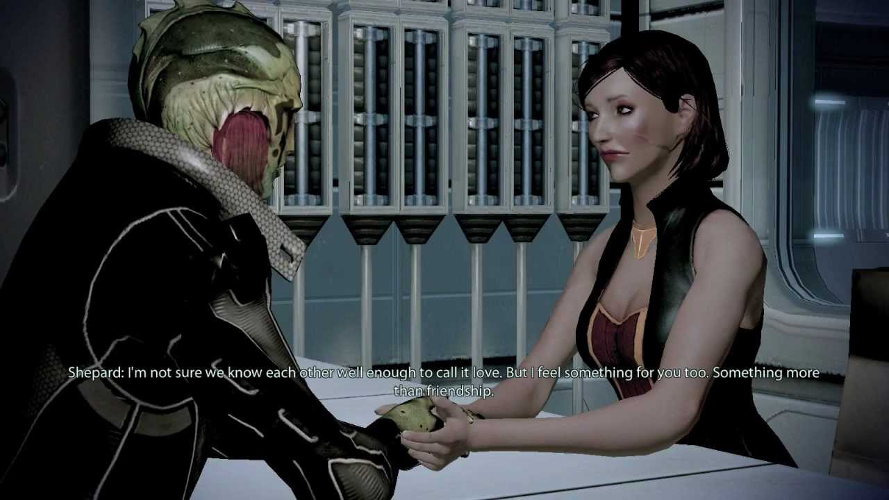 Jenn Mass Effect 2 HD Thane Romance Journey