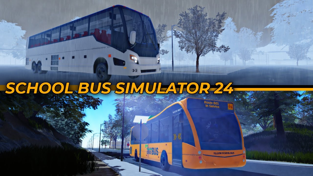 ROBLOX | School Bus Simulator 24 | NEW BUSES, CUSTOMIZATION, & MORE!