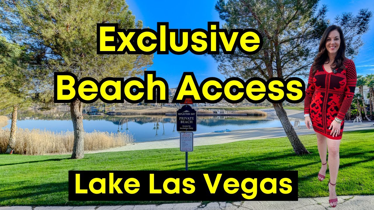 Touring Vita Bella in Lake Las Vegas - A Toll Brothers Townhome With Private Beach Access!