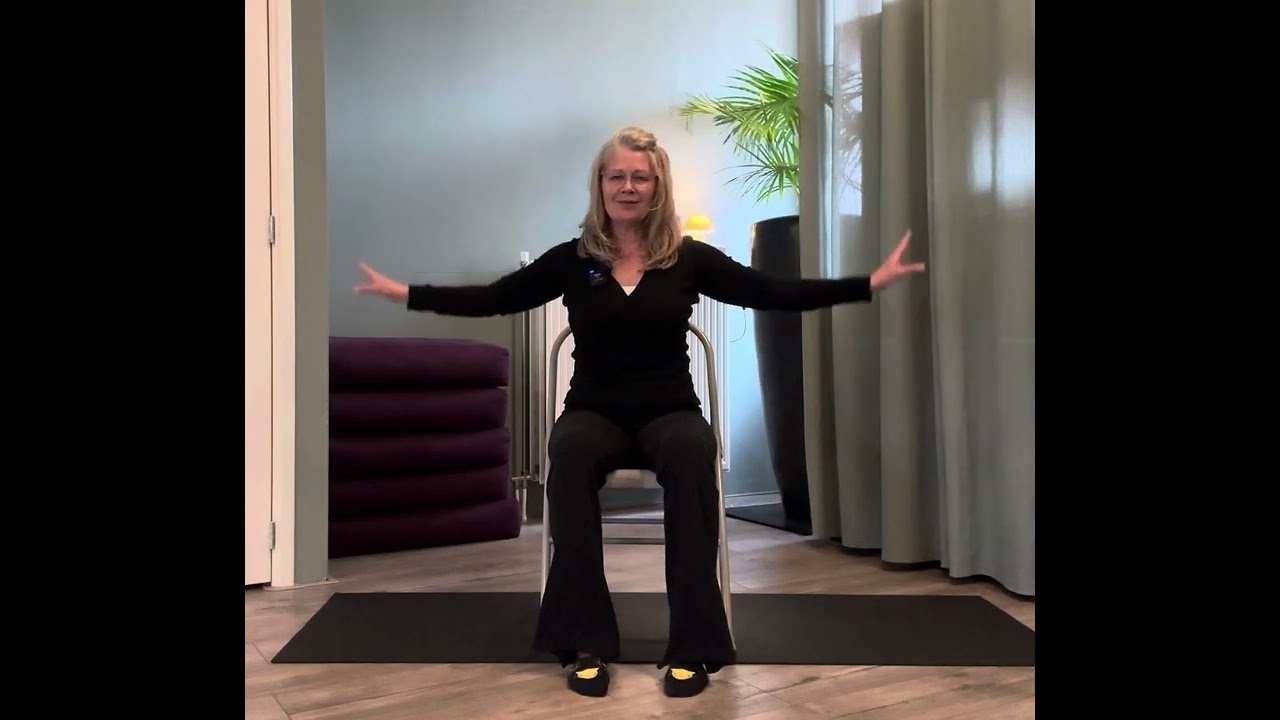 Back to bliss break 3 min stoel Yoga voor rugpijn 