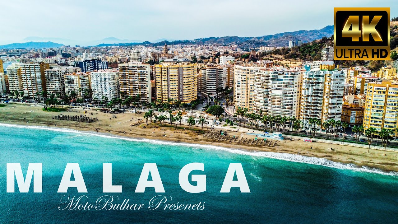 Malaga, Spain 🇪🇸 4K ULTRA HD 2024