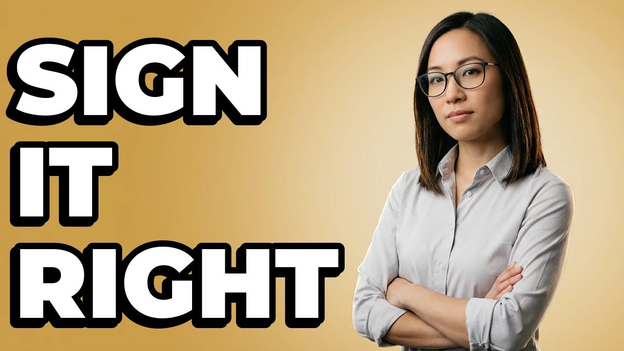 How Do You Sign Your Tax Return Correctly?