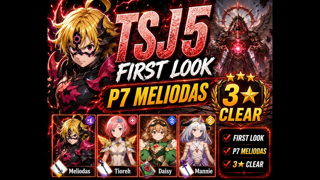Timespace Junction Sector 5 | P7 Meliodas 3★ Clear