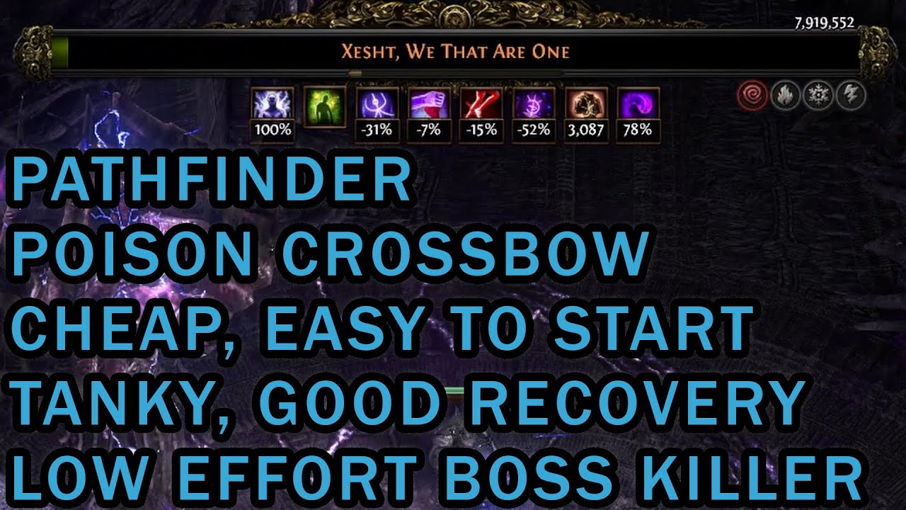 [POE2 0.3.1] Poison Crossbow Pathfinder &mdash; дешёвый и мощный убийца боссов