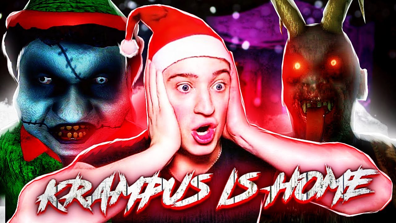 СКАЗОЧНЫЕ ТВАРИ ПРИШЛИ ИСПОРТИТЬ НОВЫЙ ГОД! ХОРРОР KRAMPUS IS HOME!