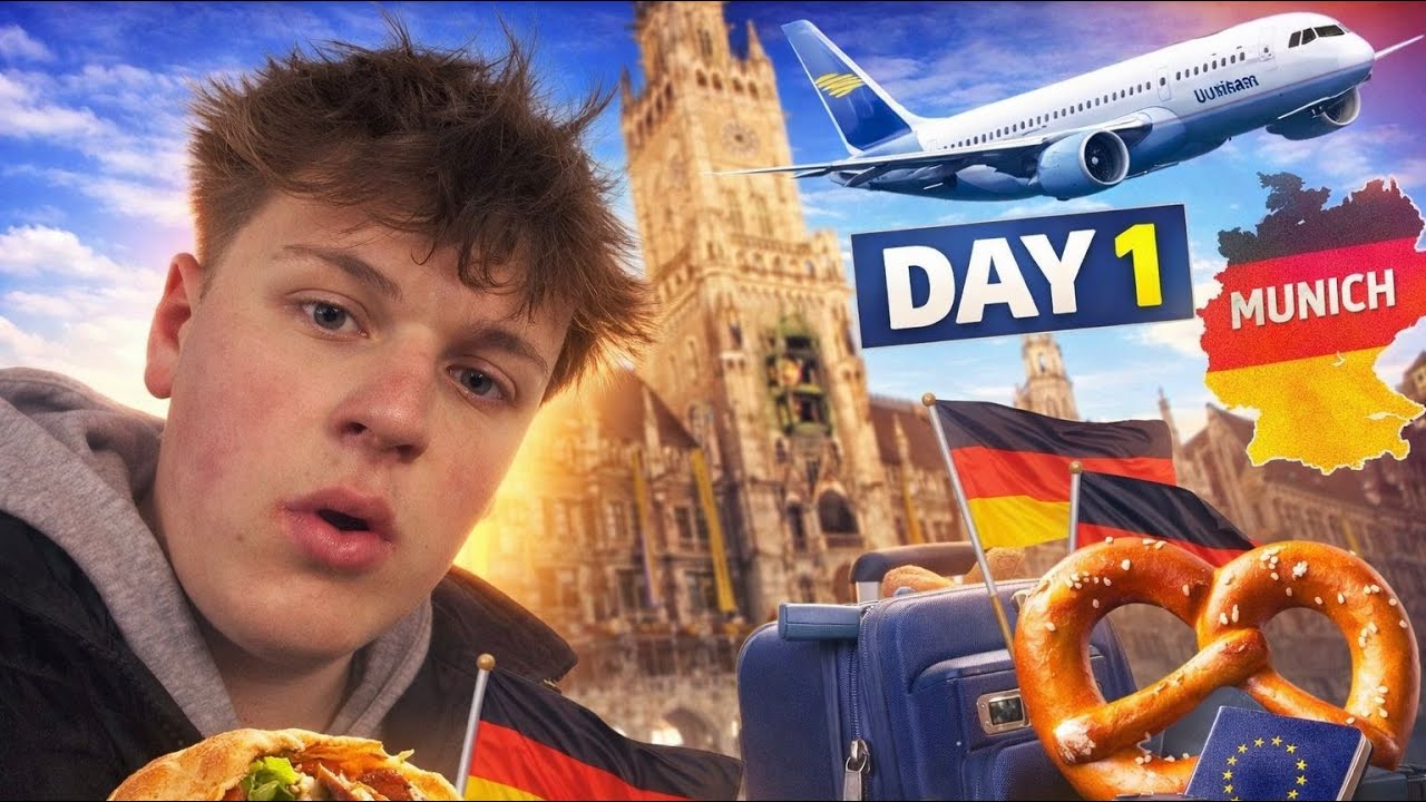 AU VRUT SA MA DEA AFARA DIN AVION (Munich trip Day 1)