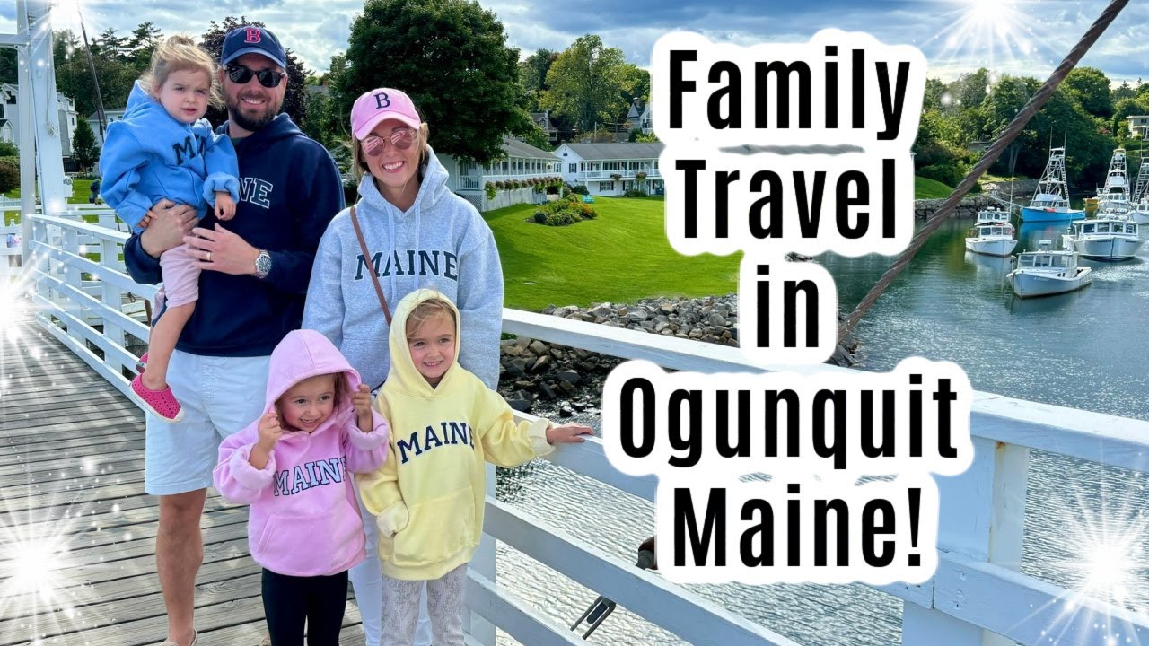 OUR TRIP TO MAINE | Ogunquit Beach, Perkins Cove, Sail the Gift, Ogunquit Playhouse