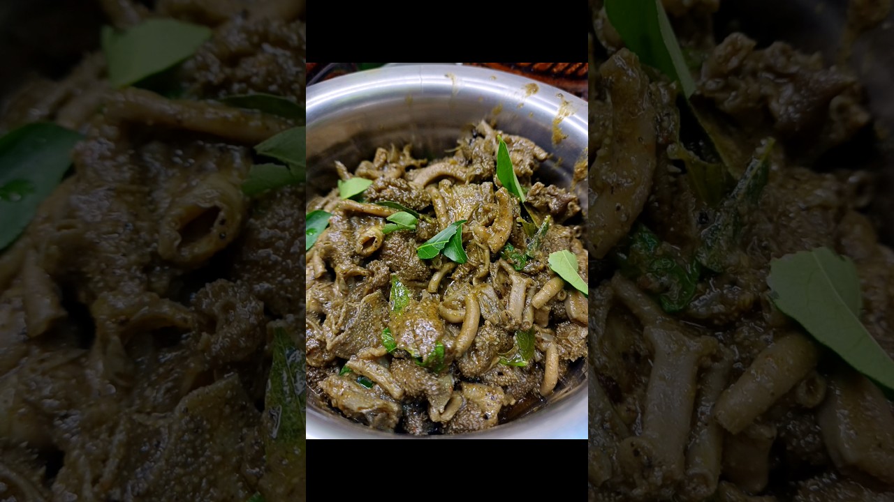 காரசாரமா ஆட்டுக்குடல் மிளகு வறுவல்  #shortsfeed #kudalvaruval #LifeStyleCooking #shorts