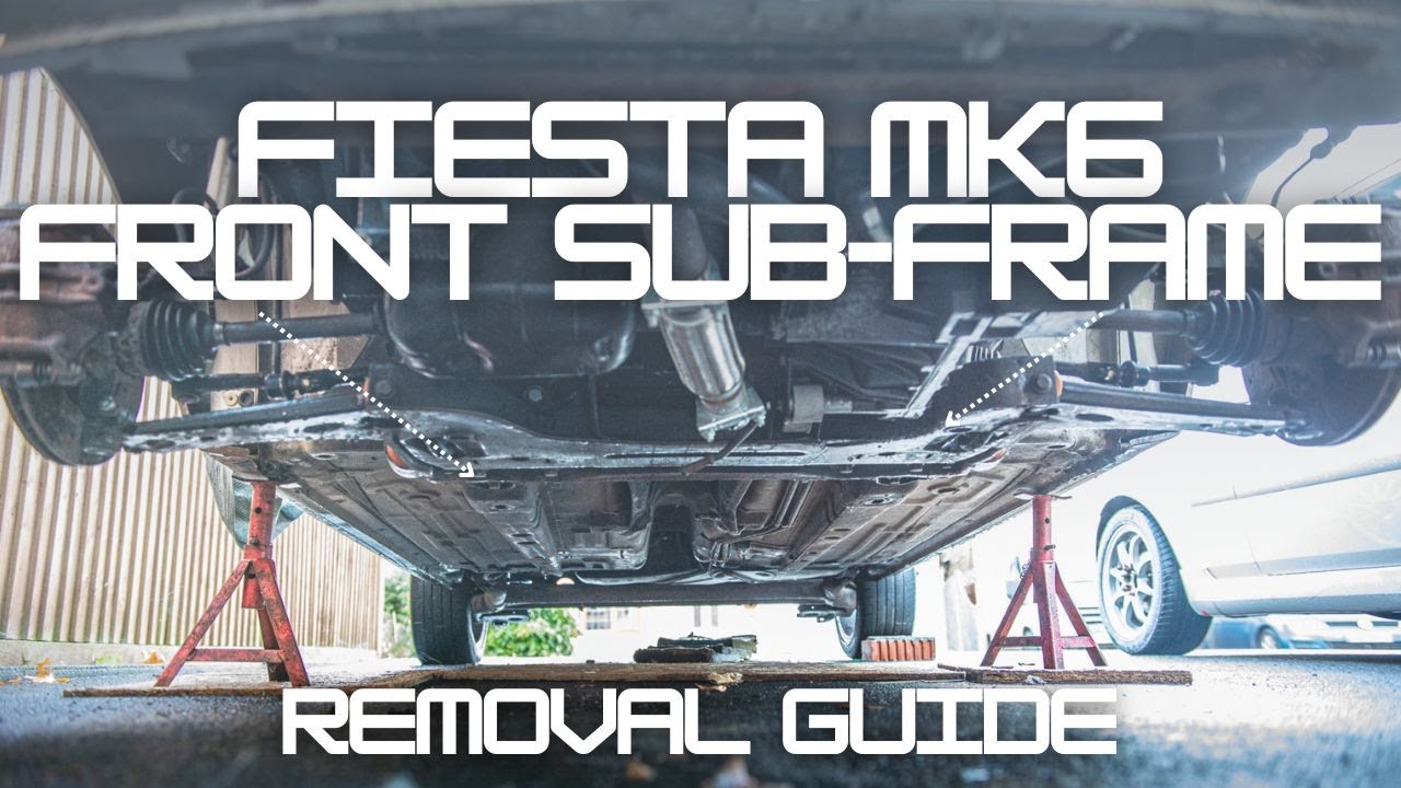 Как снять передний подрамник Ford Fiesta Mk6 (полное руководство)