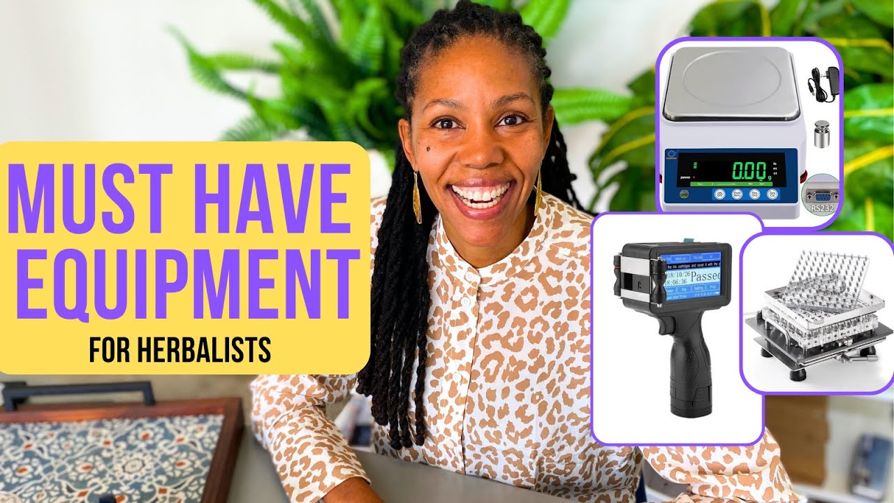 11 BASIC Tools That Make Your Herbal Business More PROFESSIONAL!  | Iwilla Remedy
