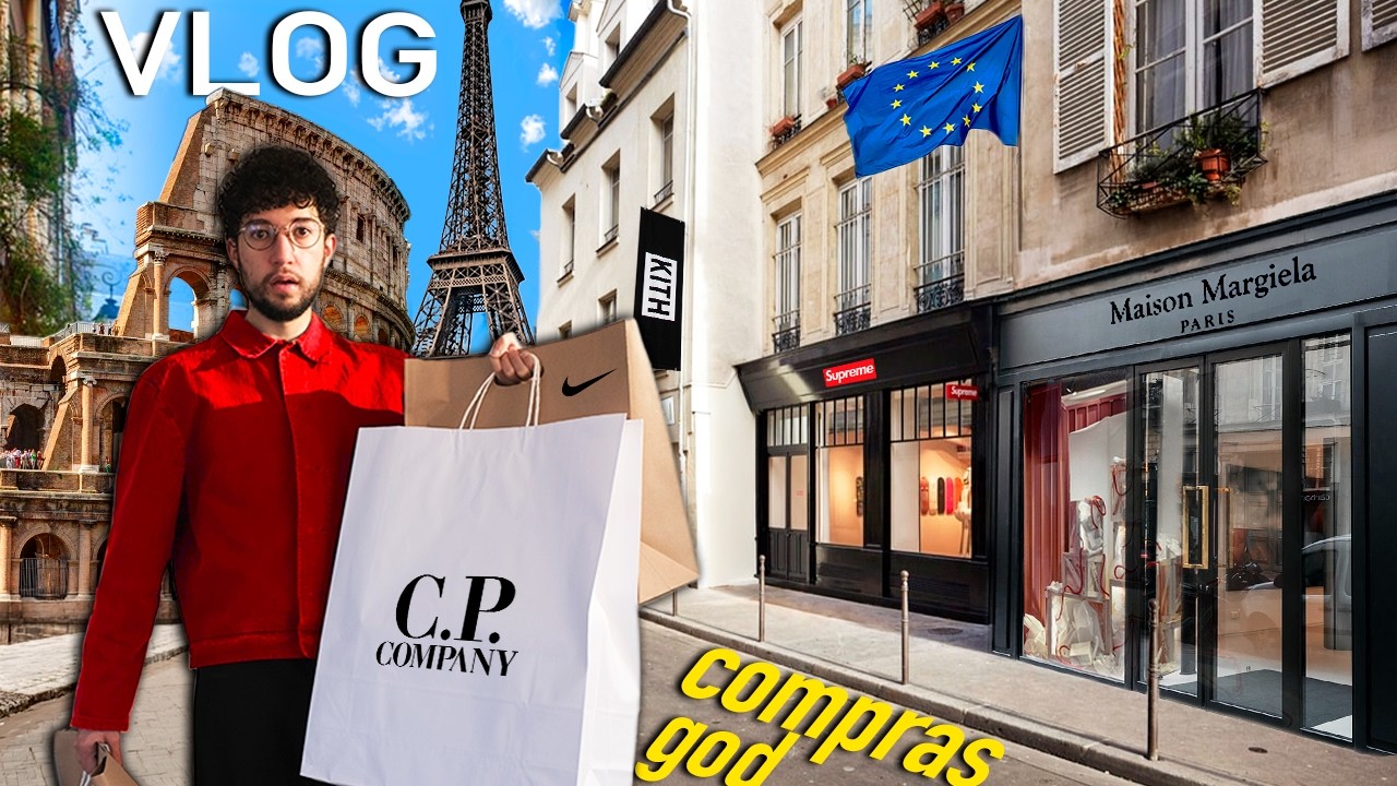 De COMPRAS en EUROPA! 🔥ROPA y SNEAKERS INCRE&Iacute;BLES (Vlog)
